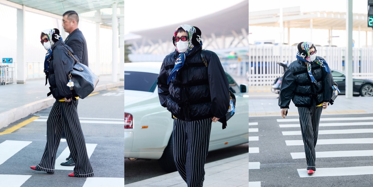 [공항패션] 지드래곤, 샤넬로 보온과 스타일 모두 잡기 28-Image